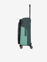 Travelite Sada tří cestovních kufrů a cestovní tašky v zelené barvě Travelite Viia 4w S,M,L + Duffle