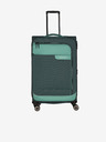 Travelite Sada tří cestovních kufrů a cestovní tašky v zelené barvě Travelite Viia 4w S,M,L + Duffle
