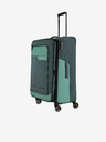 Travelite Sada tří cestovních kufrů a cestovní tašky v zelené barvě Travelite Viia 4w S,M,L + Duffle