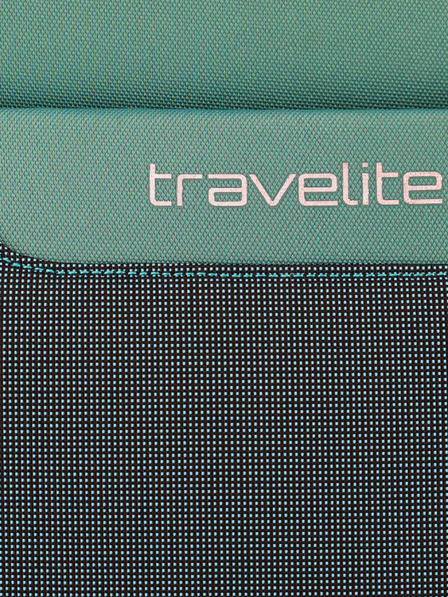 Travelite Zelený cestovní kufr Travelite Viia 4w M