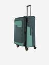 Travelite Zelený cestovní kufr Travelite Viia 4w L