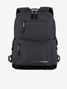 Travelite Tmavě šedý batoh Travelite Kick Off Backpack M Anthracite