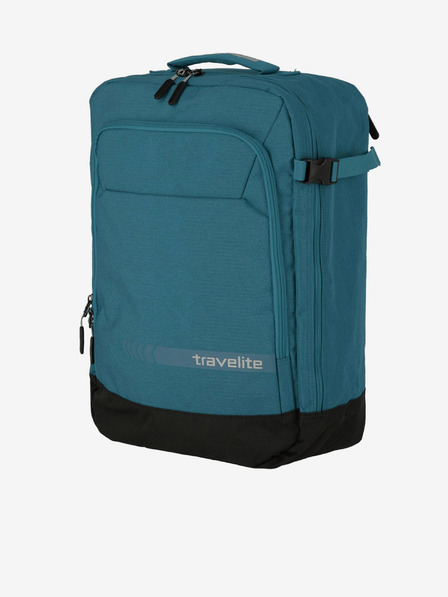 Travelite Petrolejový unisex cestovní batoh Travelite Kick Off Multibag Backpack Petrol