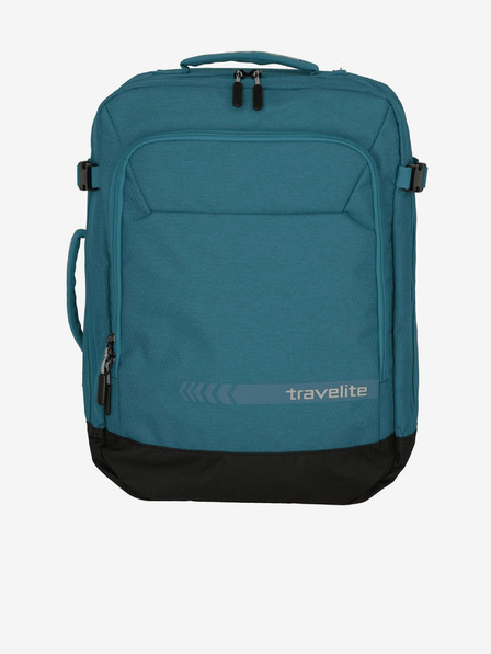 Travelite Petrolejový unisex cestovní batoh Travelite Kick Off Multibag Backpack Petrol