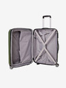 Travelite Sada tří zelených cestovních kufrů Travelite City 4w S,M,L Green
