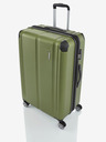 Travelite Zelený cestovní kufr Travelite City 4w L Green