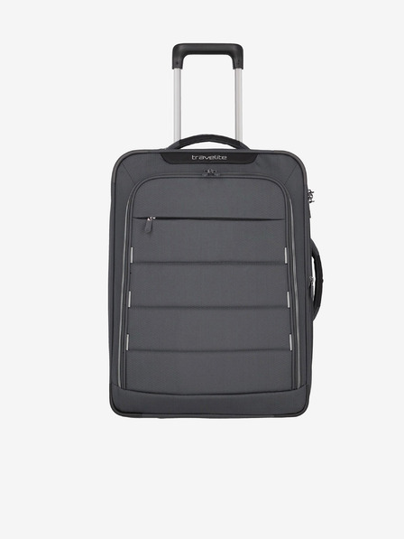 Travelite Šedý cestovní kufr Travelite Skaii 2w S Anthracite