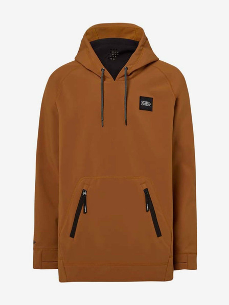 O'Neill Hnědá pánská mikina O'Neill PM TECH HYPERFLEECE HOODIE