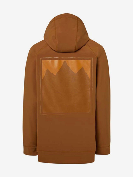 O'Neill Hnědá pánská mikina O'Neill PM TECH HYPERFLEECE HOODIE