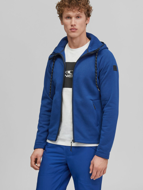 O'Neill Tmavě modrá pánská mikina O'Neill EPIDOTE HOODED FLEECE