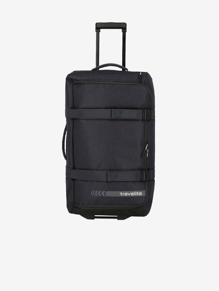 Travelite Šedá cestovní taška Travelite Kick Off Wheeled Duffle L Anthracite