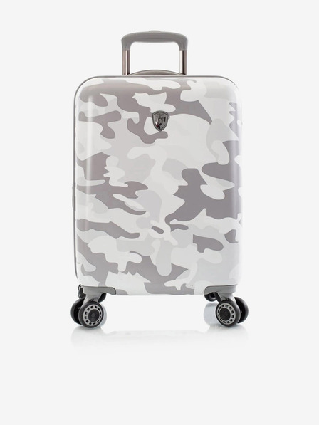 Heys Bílý cestovní kufr Heys White Camo S