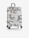 Heys Šedý vzorovaný cestovní kufr Heys White Camo L