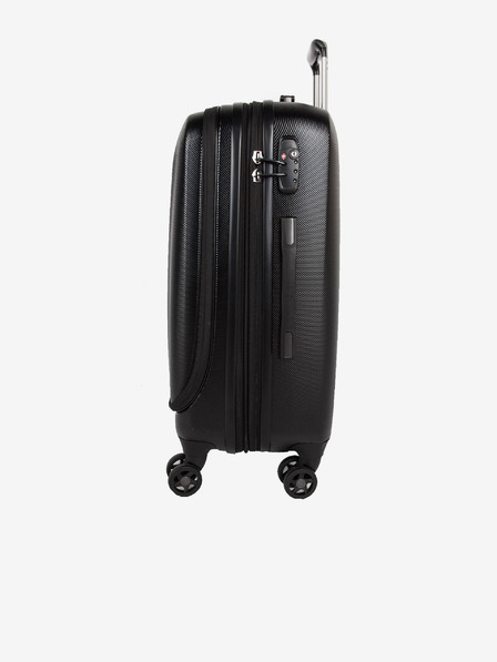 Heys Černý cestovní kufr Heys Vantage Smart Luggage™