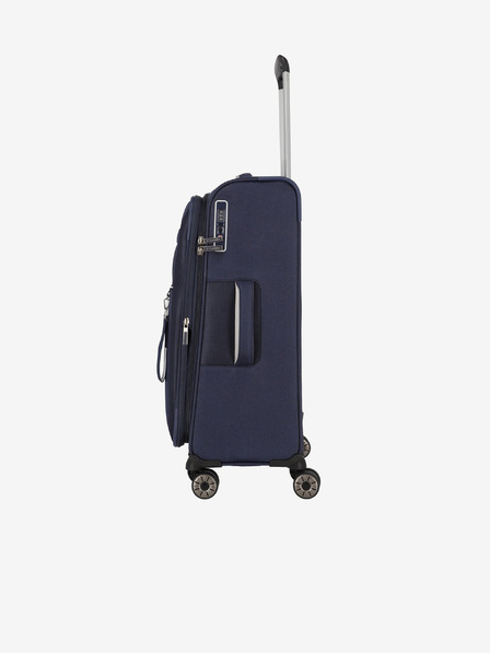 Travelite Sada čtyř cestovních kufrů v tmavě modré barvě Travelite Miigo 4w S,M,L + BB