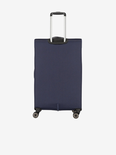 Travelite Tmavě modrý cestovní kufr Travelite Miigo 4w L