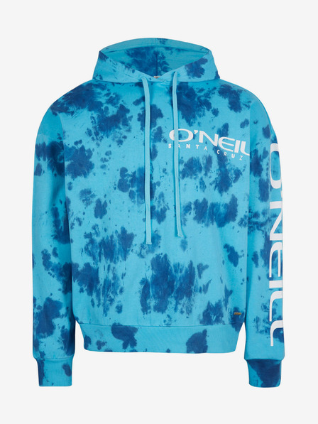 O'Neill Modrá pánská vzorovaná mikina O'Neill OAKES HOODIE