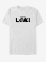 ZOOT.Fan Bílé unisex tričko ZOOT.Fan Marvel Loki Logo