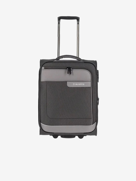 Travelite Šedý cestovní kufr Travelite Viia 2w S