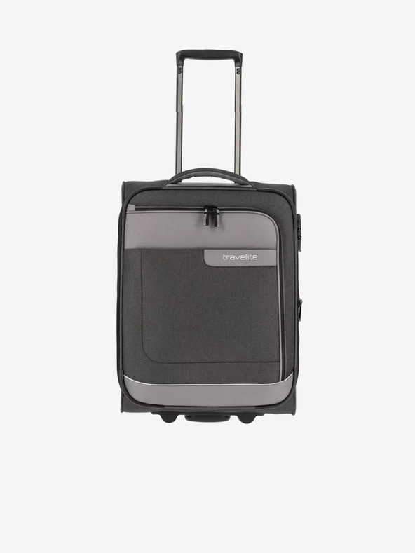 Travelite Šedý cestovní kufr Travelite Viia 2w S