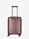 Travelite Růžový cestovní kufr Travelite Air Base 4w S Front pocket