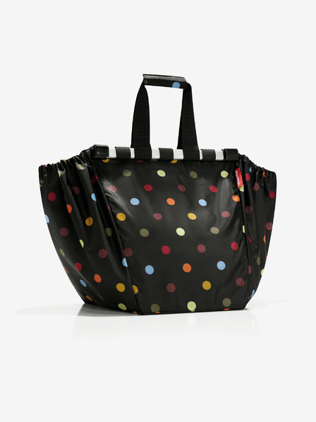 Reisenthel Černá unisex puntíkovaná nákupní taška Reisenthel Easyshoppingbag