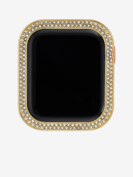 Anne Klein Luneta pro hodinky Apple Watch 40mm s krystaly ve zlaté barvě Anne Klein