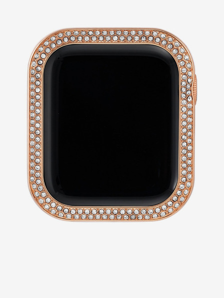 Anne Klein Luneta pro Apple Watch s krystaly v růžovozlaté barvě Anne Klein