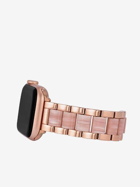 Anne Klein Světle růžový řemínek pro hodinky Apple Watch Anne Klein