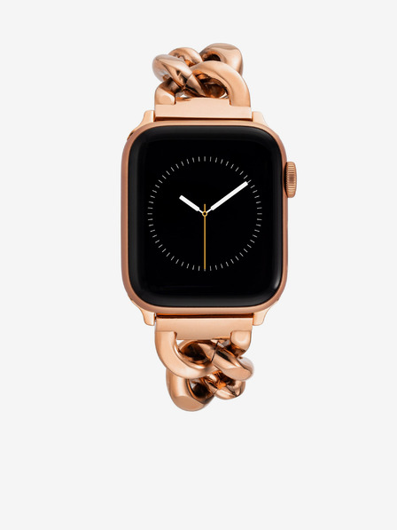 Anne Klein Řemínek pro hodinky Apple Watch v růžovozlaté barvě Anne Klein