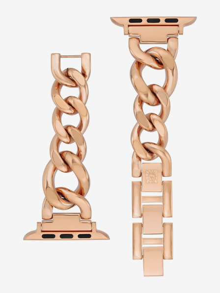 Anne Klein Řemínek pro hodinky Apple Watch v růžovozlaté barvě Anne Klein