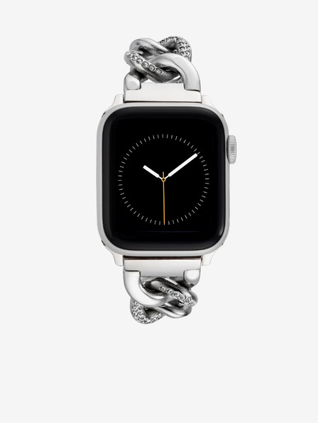 Anne Klein Řemínek pro Apple Watch 42/44/45/ultra 49mm ve stříbrné barvě Anne Klein