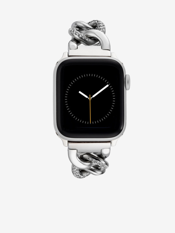 Anne Klein Řemínek pro Apple Watch 42/44/45/ultra 49mm ve stříbrné barvě Anne Klein