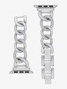 Anne Klein Řemínek pro Apple Watch 42/44/45/ultra 49mm ve stříbrné barvě Anne Klein