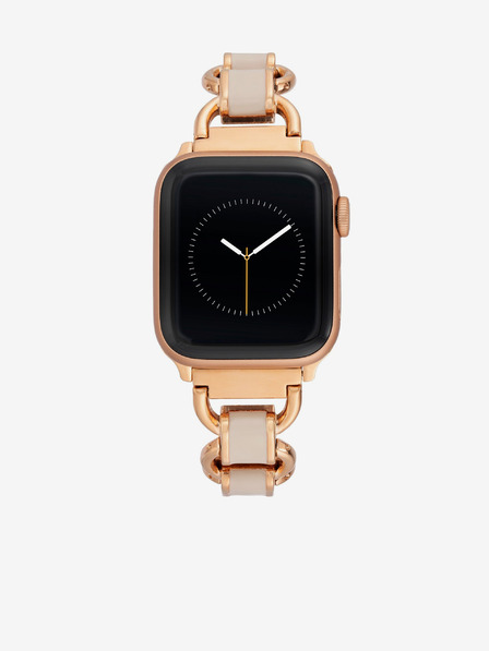 Anne Klein Řemínek pro Apple Watch 38/40/41 v růžovozlaté barvě Anne Klein