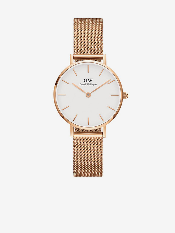 Daniel Wellington Dámské hodinky v růžovozlaté barvě Daniel Wellington Petite Melrose