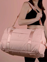 Heys Růžová dámská cestovní taška Heys Puffer Duffel Bag Rose