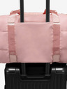 Heys Růžová dámská cestovní taška Heys Puffer Duffel Bag Rose