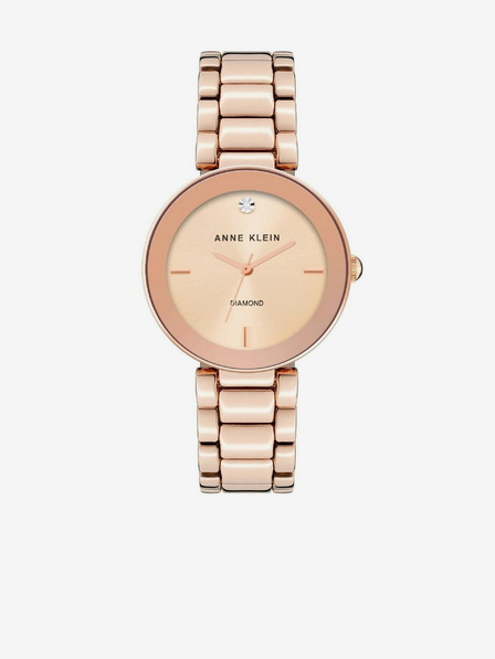Anne Klein Dámské hodinky v růžovozlaté barvě Anne Klein