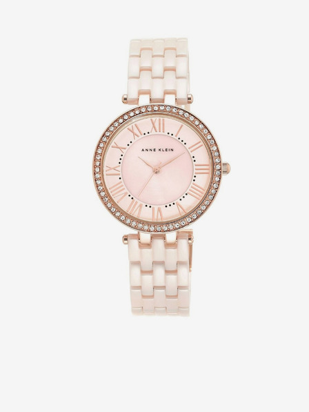 Anne Klein Dámské hodinky v růžovozlaté barvě Anne Klein