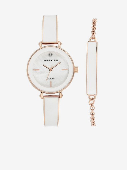 Anne Klein Bílé dámské hodinky Anne Klein