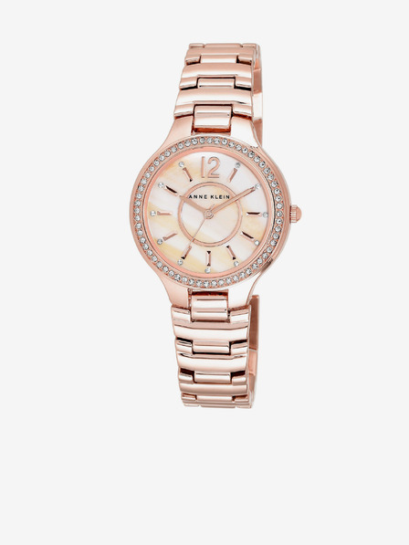 Anne Klein Dámské hodinky v růžovozlaté barvě Anne Klein