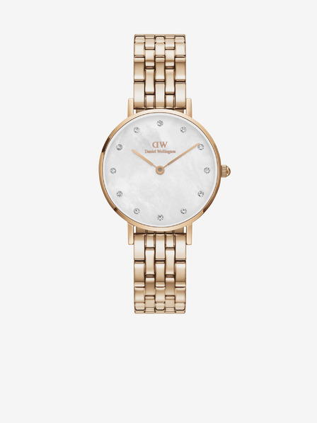 Daniel Wellington Dámské hodinky v růžovozlaté barvě Daniel Wellington Petite Lumine