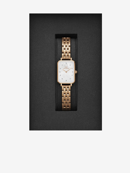 Daniel Wellington Dámské hodinky v růžovozlaté barvě Daniel Wellington Petite Lumine