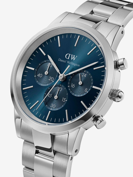 Daniel Wellington Pánské hodinky ve stříbrné barvě Daniel Wellington Iconic DW00100644