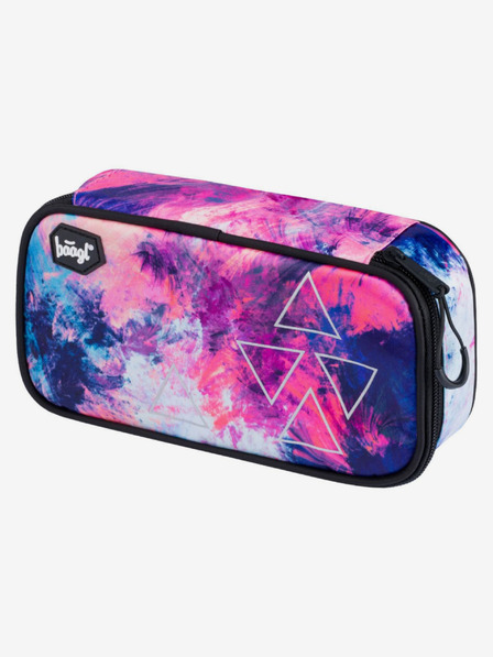 BAAGL  Růžový školní penál etue abstract Baagl