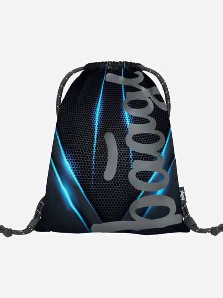 BAAGL  Černý sáček skate bluelight Baagl