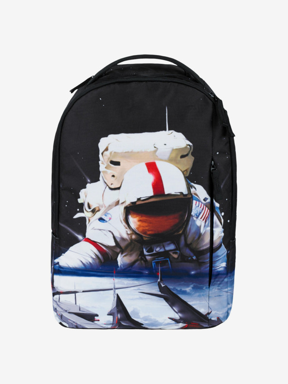 BAAGL  Černý batoh Baagl eARTh - Cosmonaut by Caer8th