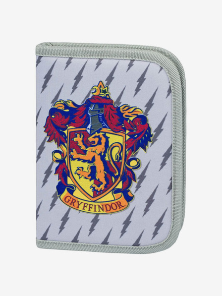 BAAGL  Fialový školní penál jednopatrový Baagl Harry Potter Nebelvír
