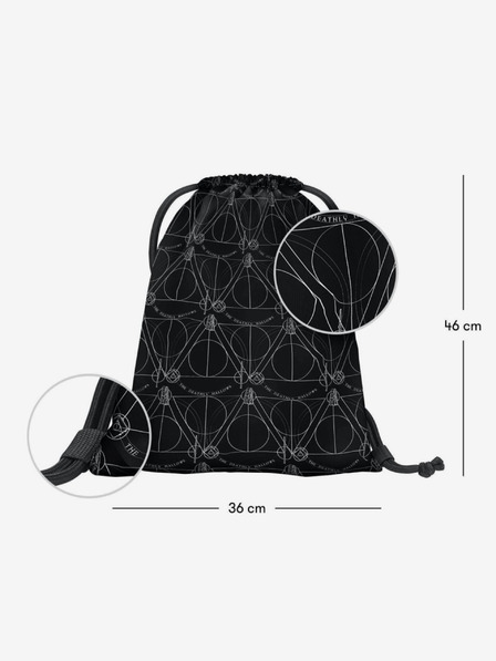 BAAGL  Černý vak Baagl Skate Harry Potter Relikvie Smrti